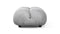 Bellini Ottoman - Mario Bellini Ottoman, Light Gray Velvet