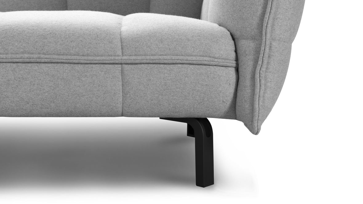 Skal - Skal Sofa, Light Gray Wool