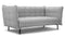 Husk - Husk Sofa, Light Gray Wool