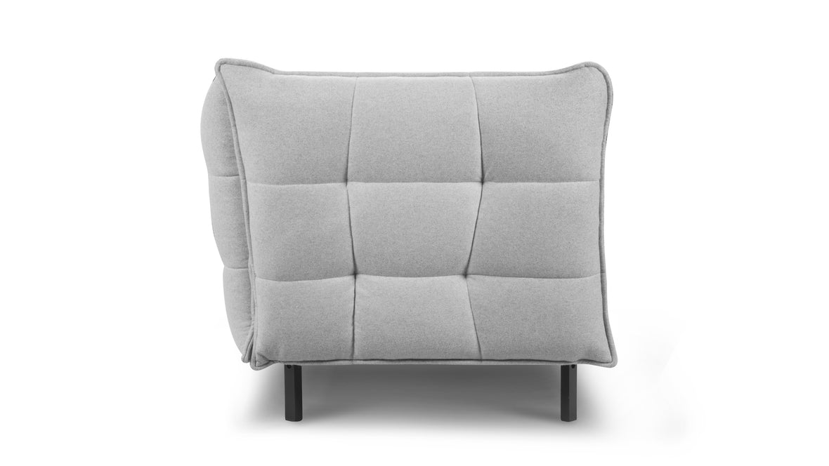 Husk - Husk Sofa, Light Gray Wool