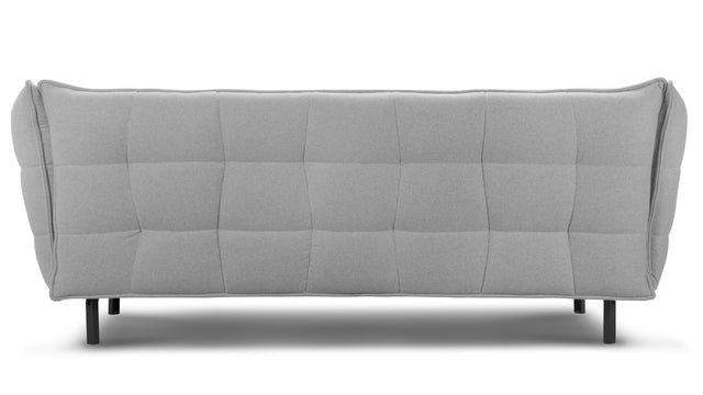 Husk - Husk Sofa, Light Gray Wool