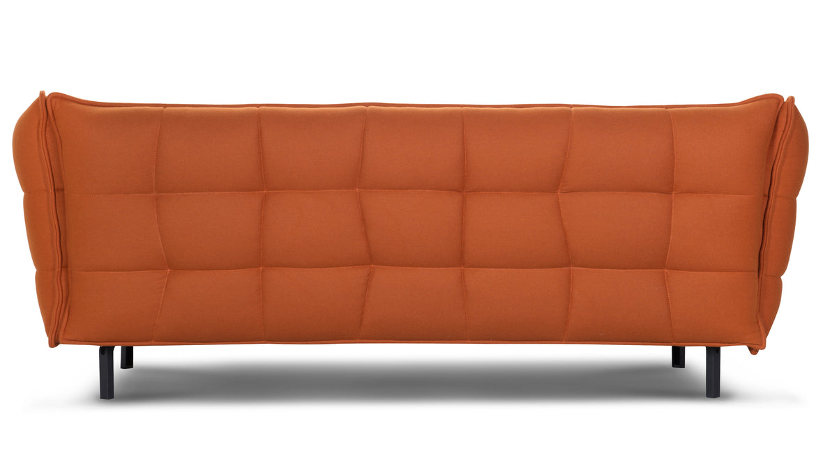 Husk - Husk Sofa, Burnt Orange Wool