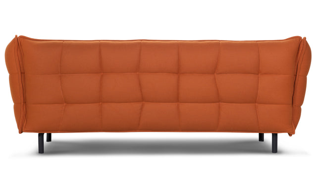 Husk - Husk Sofa, Burnt Orange Wool