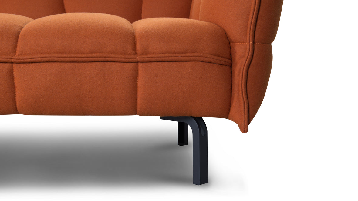 Skal - Skal Sofa, Burnt Orange Wool