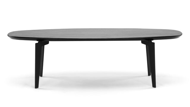 Join Style Coffee Table - Join Style Oval Coffee Table, Black, Large