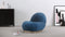 Palais - Palais Lounge Chair, Aegean Blue Velvet