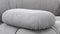 Belia - Belia Three Seater Sofa, Light Gray Velvet