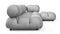 Belia - Belia Sectional, Right Chaise, Light Gray Velvet