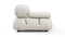 Belia - Belia Open End Sofa, Right, White Boucle