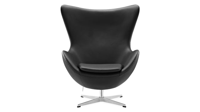 Arne - Arne Chair, Midnight Black Premium Leather