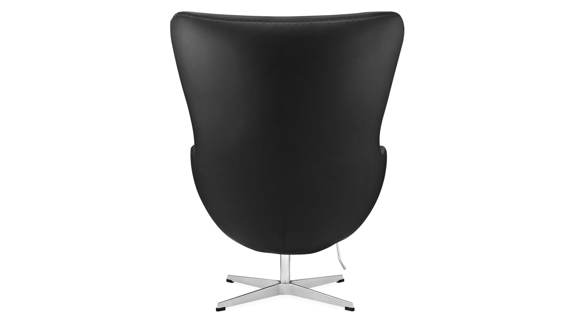 Arne - Arne Chair, Midnight Black Premium Leather