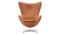 Arne - Arne Chair, Tan Premium Leather