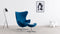 Arne - Arne Chair, Indigo Blue Wool