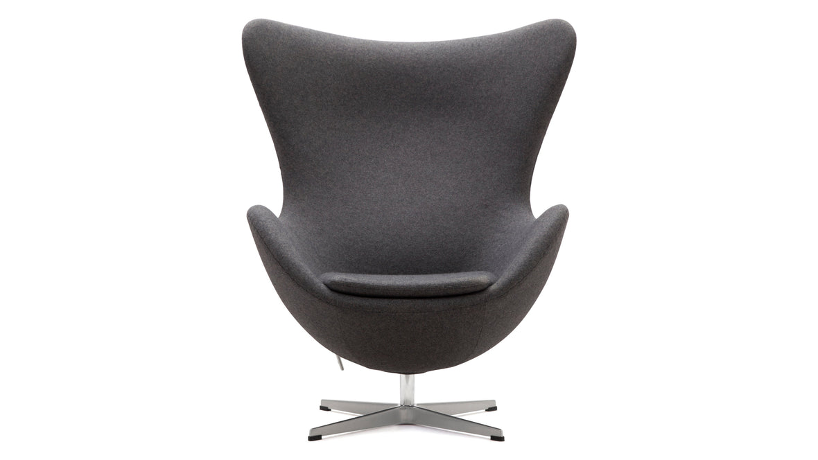 Arne - Arne Chair, Dark Gray Wool