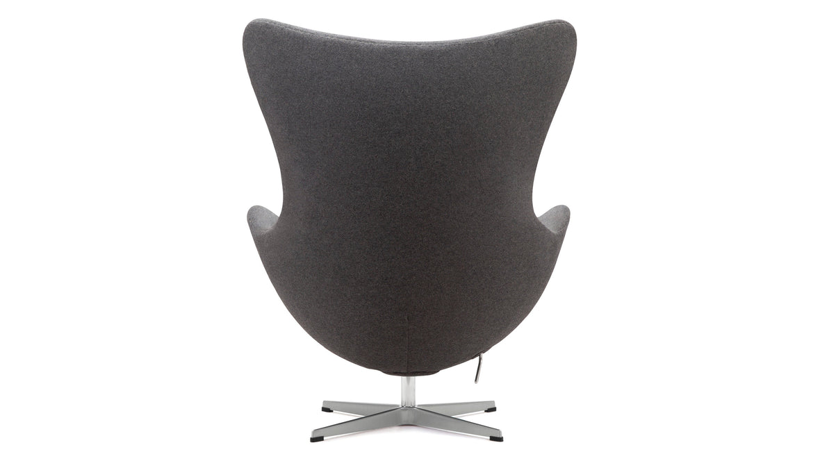 Arne - Arne Chair, Dark Gray Wool