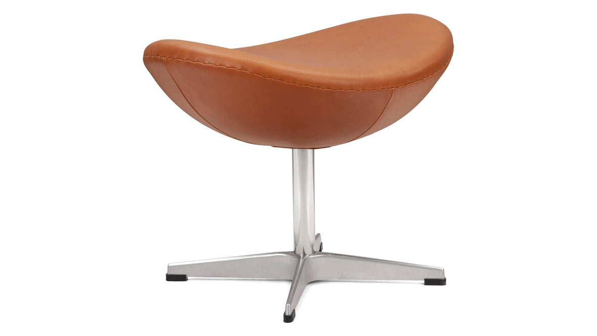 Arne - Arne Ottoman, Tan Premium Leather