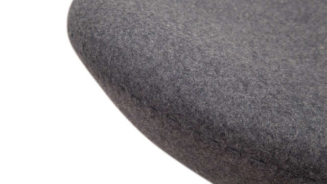 Arne - Arne Ottoman, Dark Gray Wool