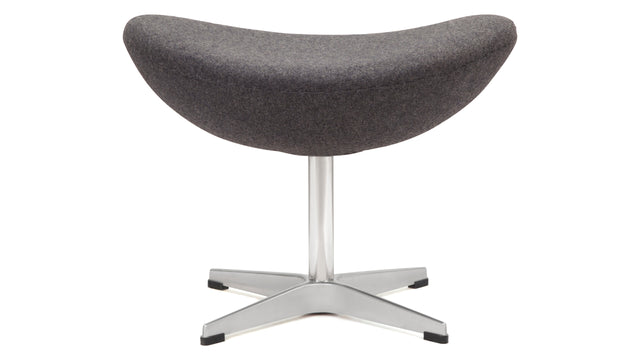 Arne - Arne Ottoman, Dark Gray Wool