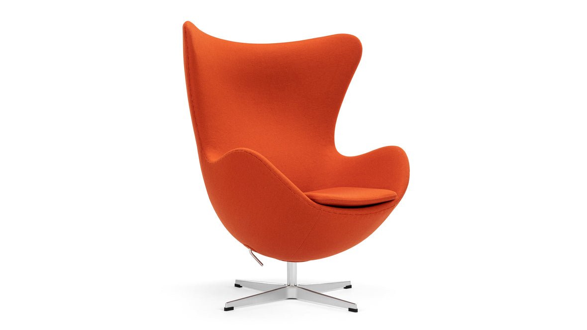 Arne - Arne Chair, Burnt Orange Wool