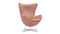 Arne - Arne Chair, Vintage Pink Wool