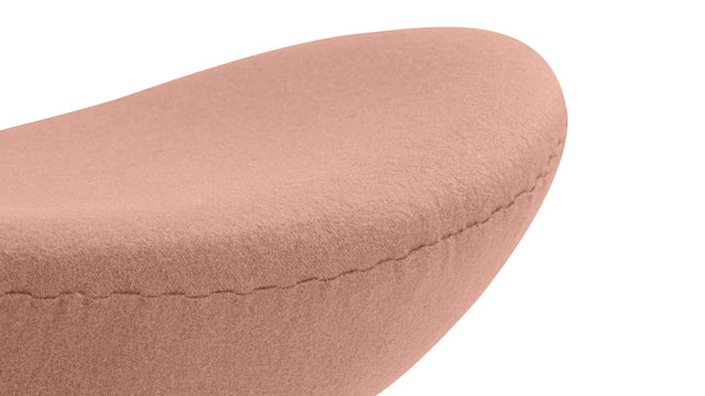 Arne - Arne Ottoman, Vintage Pink Wool