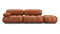 Bellini Sofa - Mario Bellini Open End Sofa, Right, Tan Premium Leather