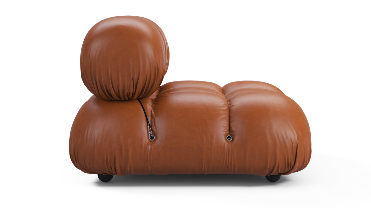 Belia - Belia Module, Armless, Tan Premium Leather