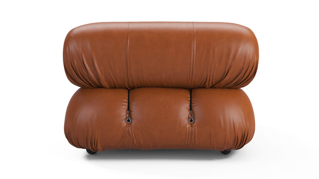 Belia - Belia Module, Armless, Tan Premium Leather