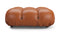 Bellini Ottoman - Mario Bellini Ottoman, Tan Premium Leather