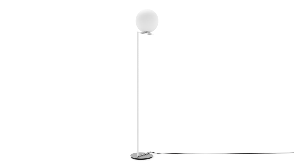 Iris - Iris Floor Lamp 2, Chrome