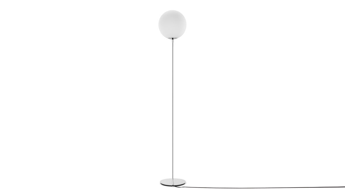 Iris - Iris Floor Lamp 2, Chrome