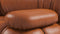 Belia - Belia Two Seater Sofa, Tan Premium Leather