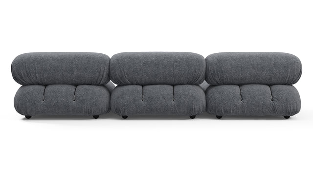 Belia - Belia Sectional, Left Chaise, Gray Boucle