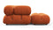 Belia - Belia Sectional, Left Chaise, Apricot Velvet