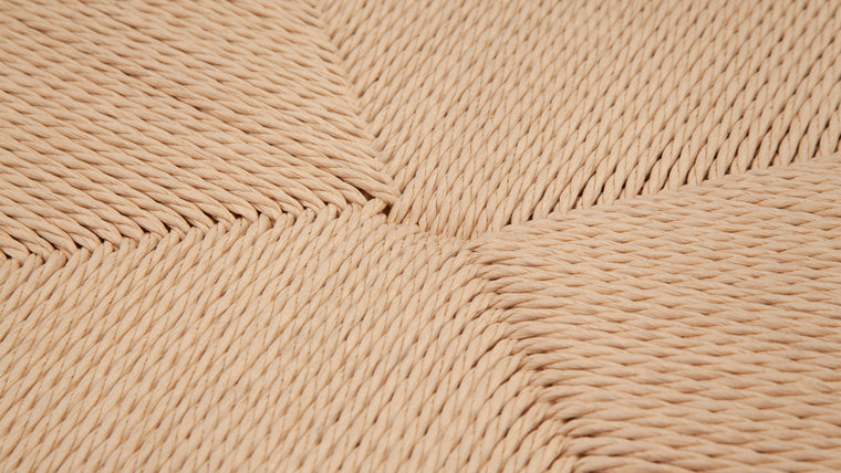 Meticulously constructed|The beauty is truly in the details when it comes to the Wish Chair. Each chair is handcrafted, as evidenced by the stunningly intricate seat, which is woven by hand by our artisans. Our wish is that you’ll use your Wish Chairs on a daily basis before passing them down to future generations.
