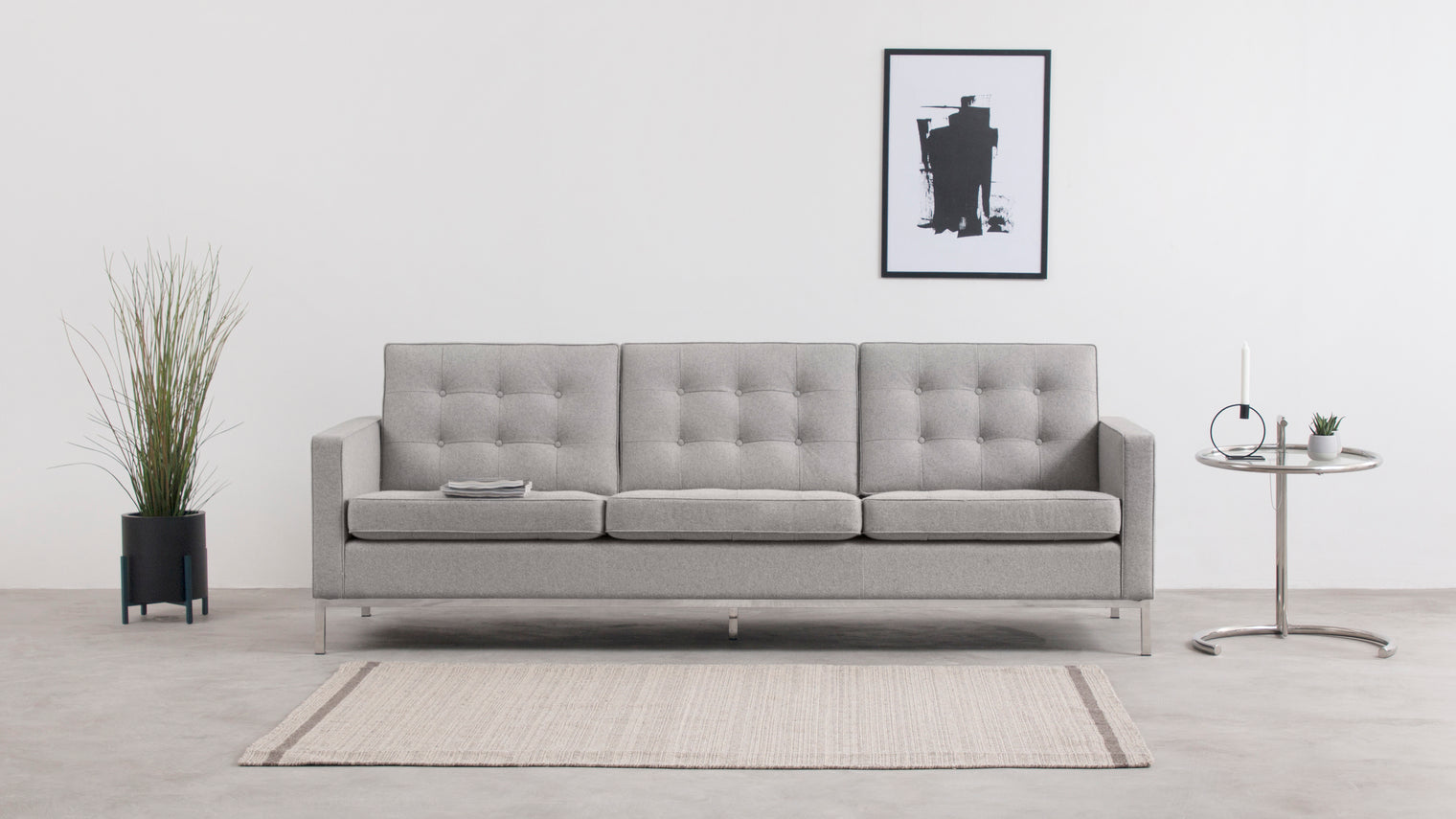 Timeless Modernism | The Florence Sofa embodies the essence of mid-20th-century modernism. Its clean lines, balanced proportions, and meticulous attention to detail make it an enduring symbol of design sophistication.
