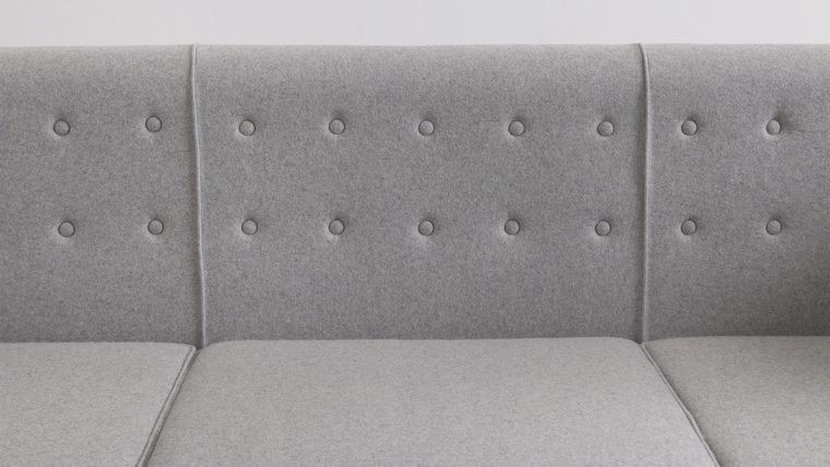 Sophisticated seating|Truly exquisite in its appearance, this spacious sofa is built with style and elegance in mind. Perfect for stylish homes and businesses, this seating solution is sure to make a statement.
