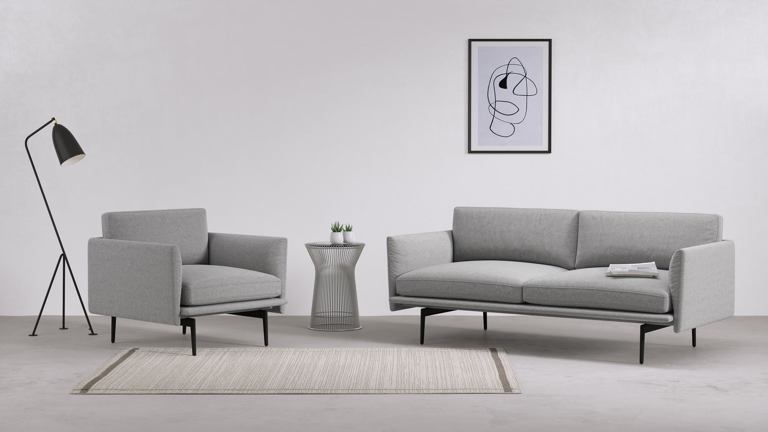 Understated Sophistication | Crafted with a keen eye for practicality and style, this sofa boasts a refined silhouette that exudes understated elegance. Its low-profile design seamlessly integrates with your existing décor, making it a versatile addition to your home.
