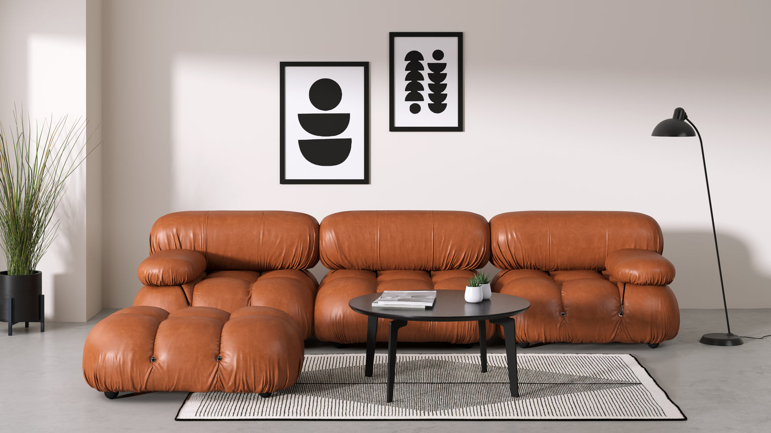 Stylish Sectional|With the Belia’s sectional design, you can create a sofa that suits your space. The soft curves of each carefully crafted cushion create a luxurious and comfortable seat for the ultimate in stylish comfort.
